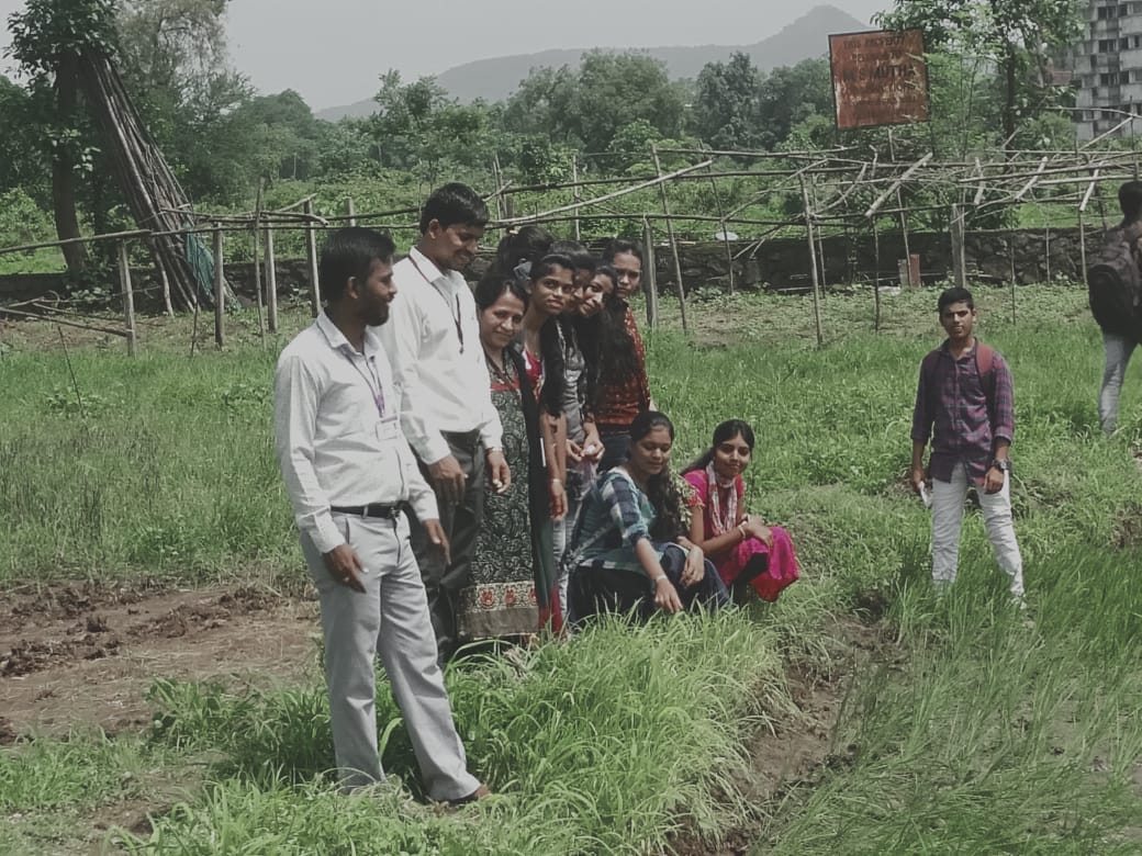 Field visit was organised for Students of Botany, Zoology and Geography in nearby paddy fields as per every year on 19/7/2019.