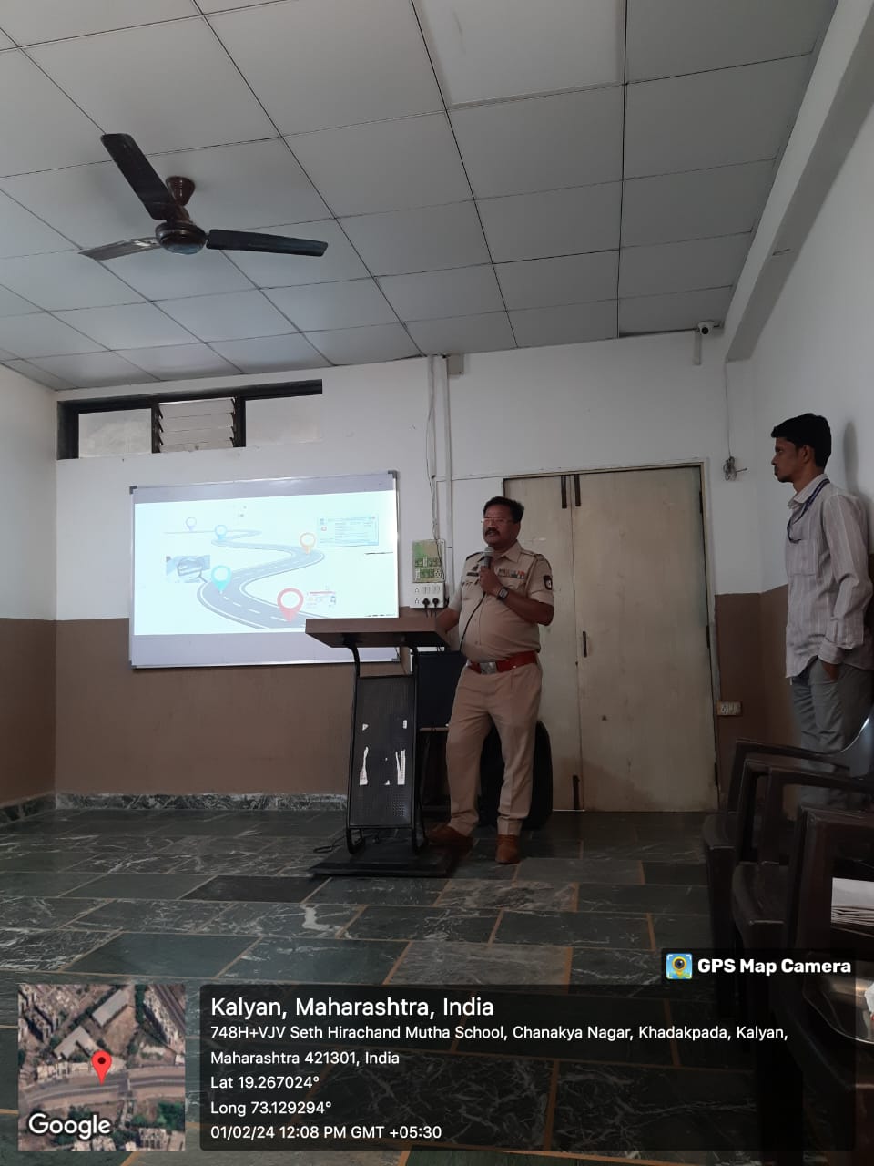 nss unit of seth hirachand mutha college organized road safety awareness session on 1st february 2024 (2)