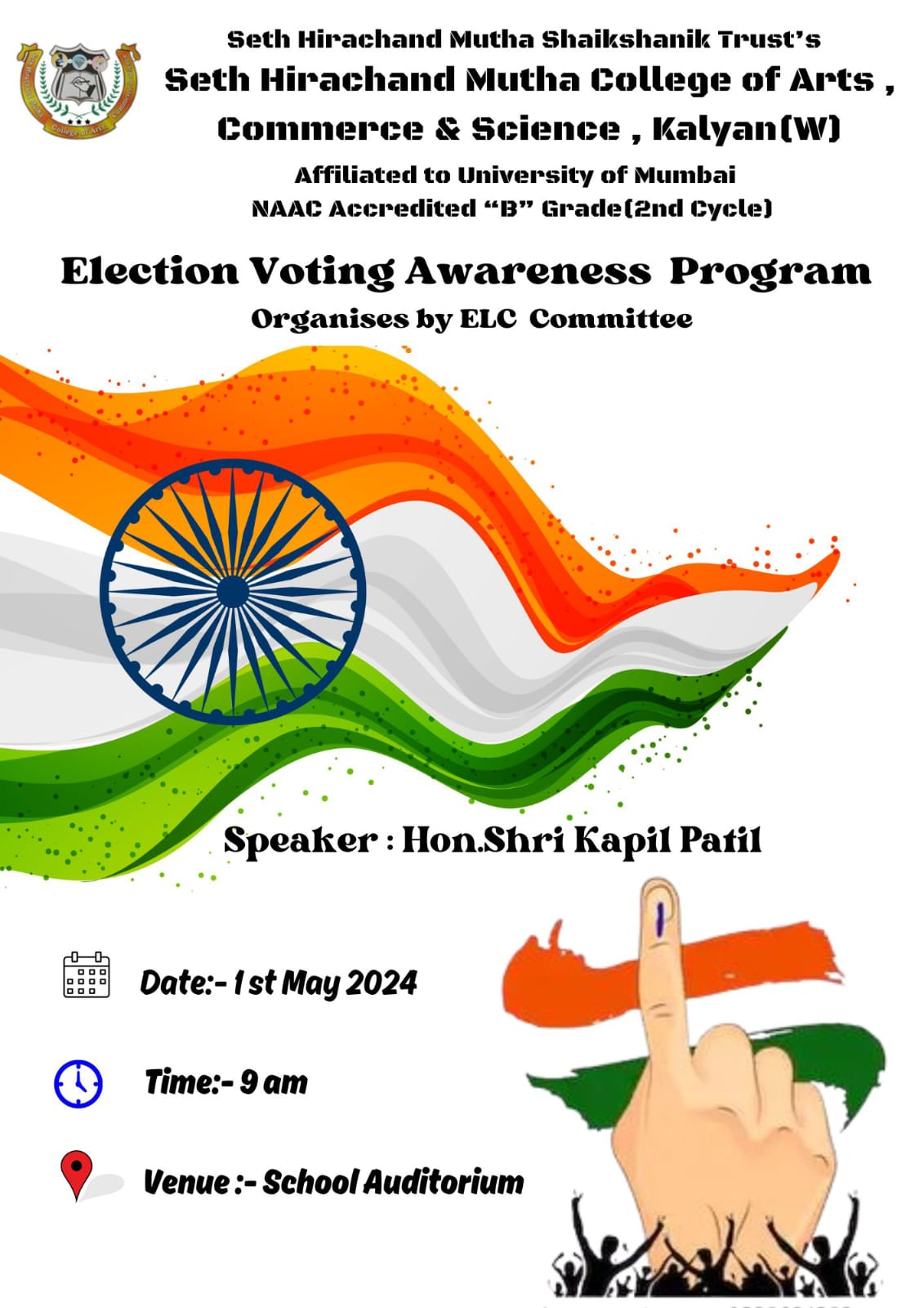 voter's awareness program by elc club (1)