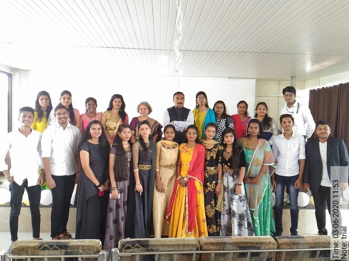 Third year students were given Farewell on 03/03/2020. Students enjoyed various games and had fun dancing on various songs.