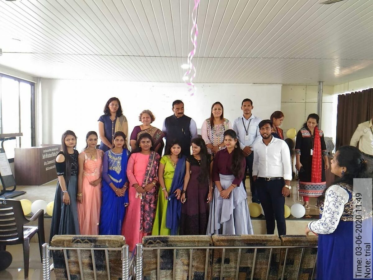 Third year students were given Farewell on 03/03/2020. Students enjoyed various games and had fun dancing on various songs.