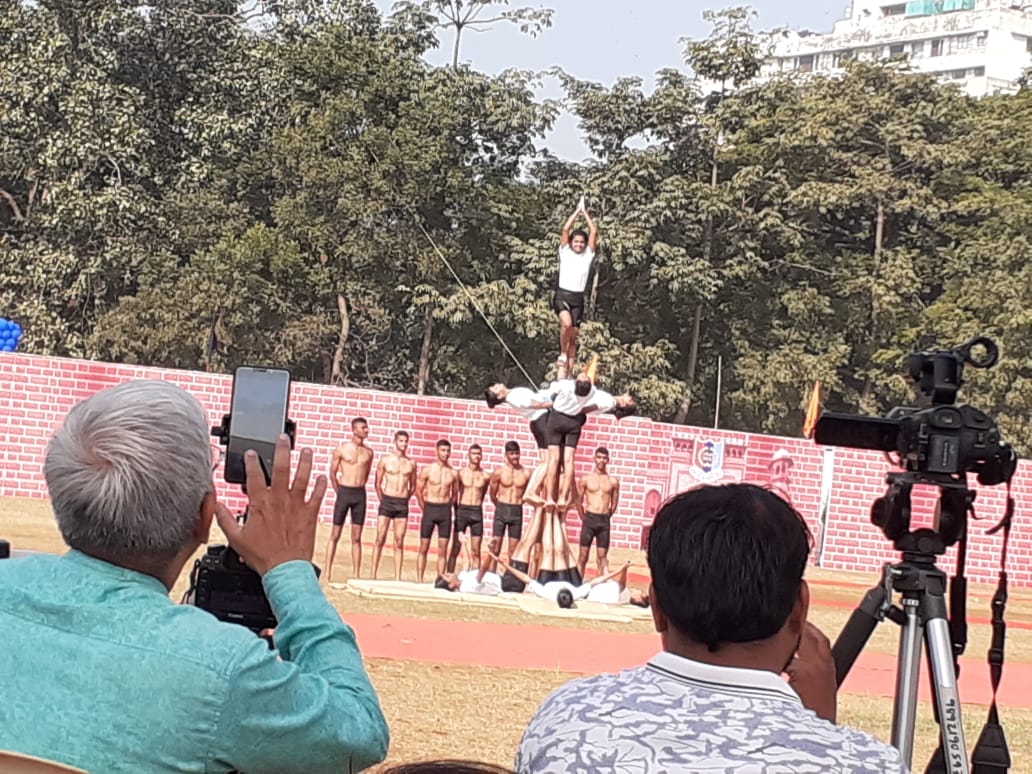 Our College Co- ordinator Ms. Vinita Hublikar along with students attended the celebration of NCC Day at Azad Maidan Mumbai on 07/02/2020.